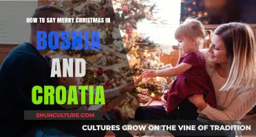 Celebrate the Holidays: Saying Merry Christmas in Bosnia and Croatia