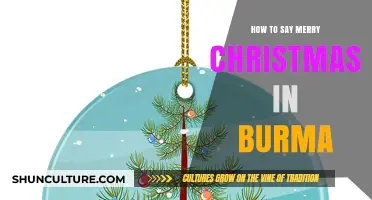 Festive Greetings: How to Say Merry Christmas in Burmese