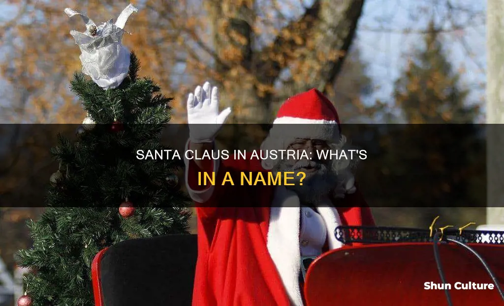 how to say santa claus in austria