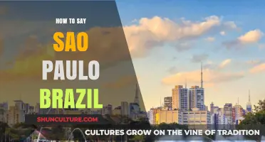 Mastering Pronunciation: How to Say São Paulo, Brazil Correctly