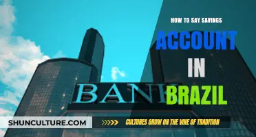 How to Say Savings Account in Brazil: A Quick Language Guide