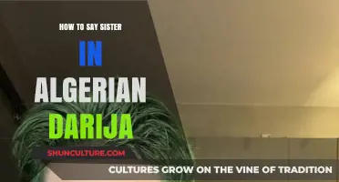 How to Say Sister in Algerian Darija: A Quick Language Guide