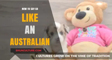 Mastering the Aussie 'So
