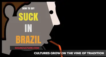 Mastering Brazilian Slang: How to Say 'Suck' in Portuguese
