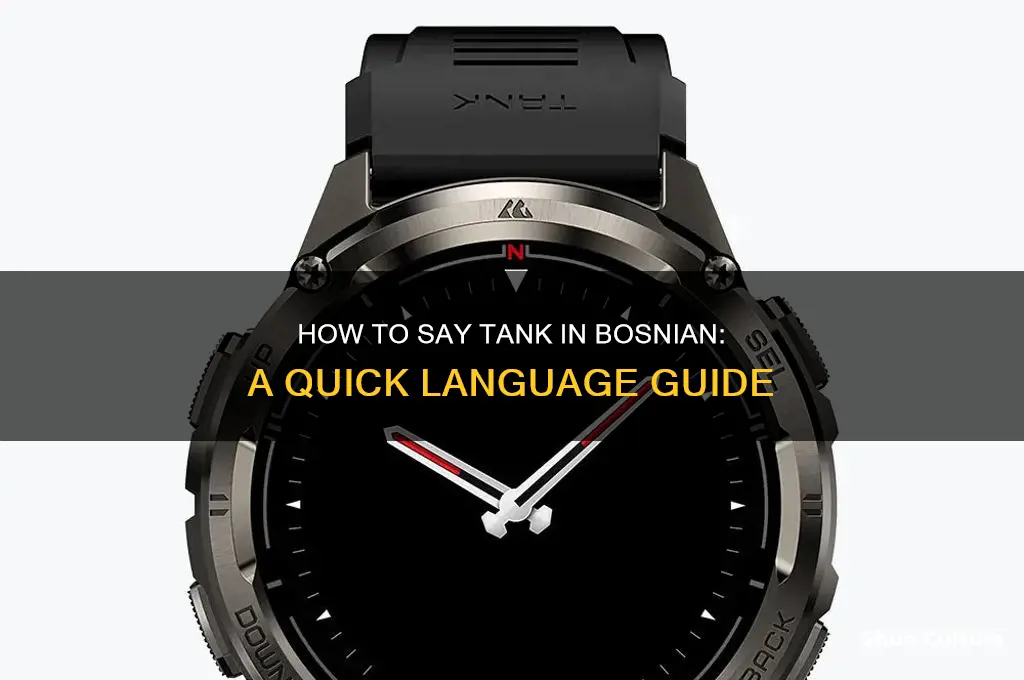 how to say tank in bosnian