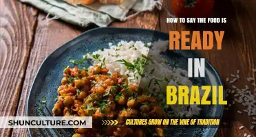 Ready to Eat: Brazilian Phrases for Announcing Your Meal is Served