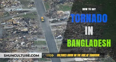 Understanding Bangladesh's Term for Tornado: A Linguistic and Cultural Insight
