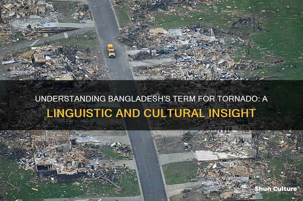 how to say tornado in bangladesh