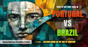 Cool Comparisons: Expressing 'Very Cool' in Portugal vs. Brazil