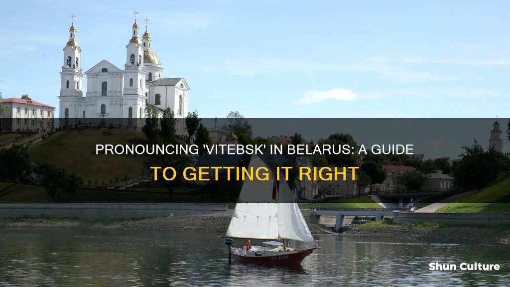 how to say vitebsk belarus