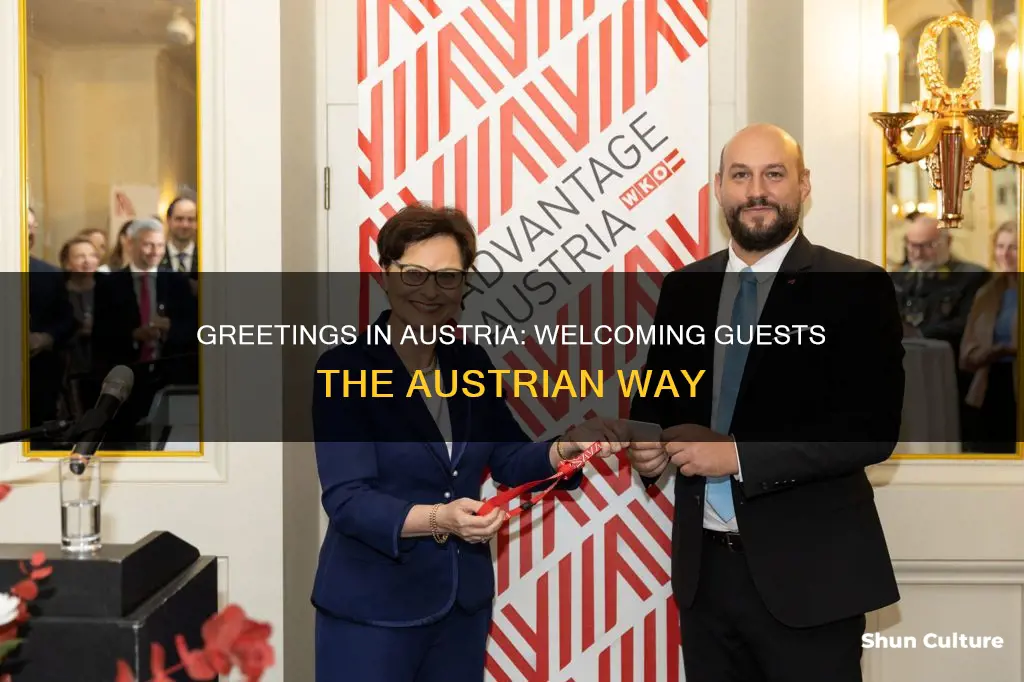 how to say welcom in austrian