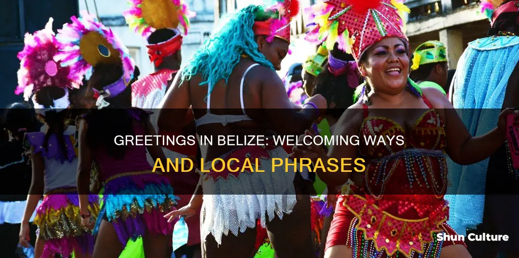 how to say welcome in belize