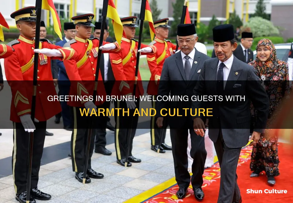 how to say welcome in brunei