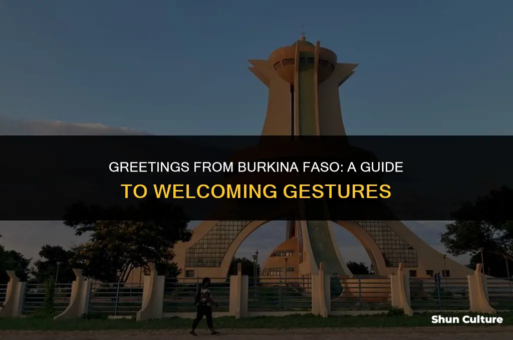 how to say welcome in burkina faso