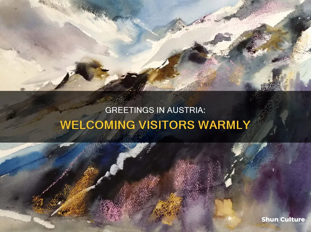 how to say welcome to austria