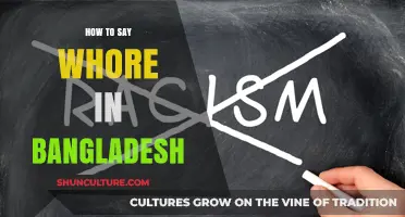Exploring Offensive Slurs: How to Say Whore in Bangladesh