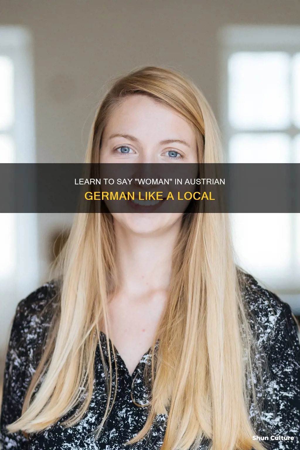 how to say woman in austrian