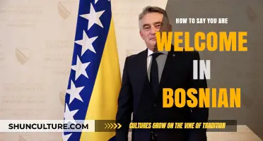 How to Graciously Say 'You're Welcome' in Bosnian: A Quick Guide