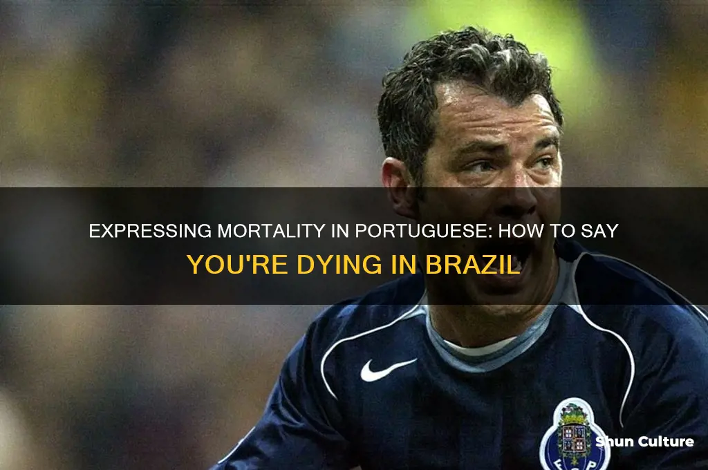 how to say your going to die in brazil