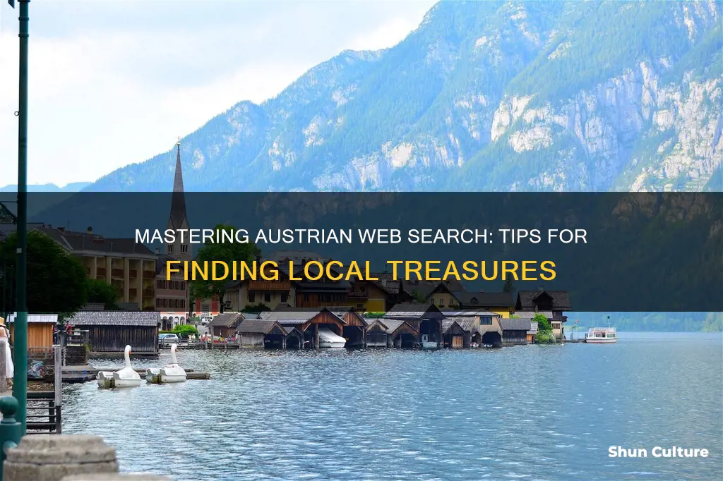 how to search for austrian websites