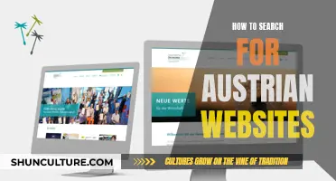 Finding Austrian Websites: A Comprehensive Guide to Searching