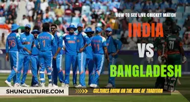Watch India vs Bangladesh Live Cricket Match: Easy Streaming Guide