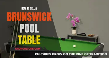 Selling Your Brunswick Pool Table