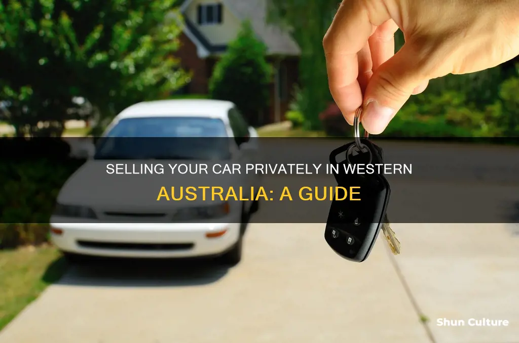 how to sell a car privately in western australia