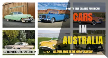 Selling Classic American Cars in Australia: Strategies for Success