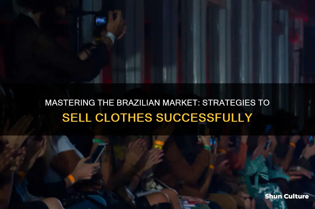 how to sell clothes to brazil