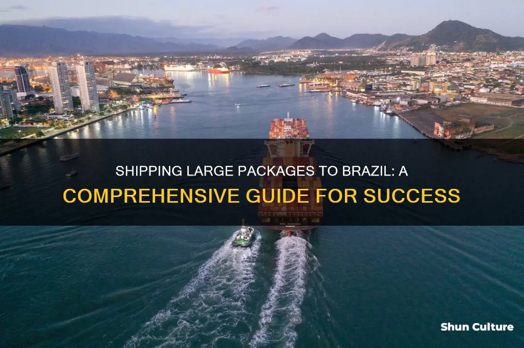 how to send a big package to brazil