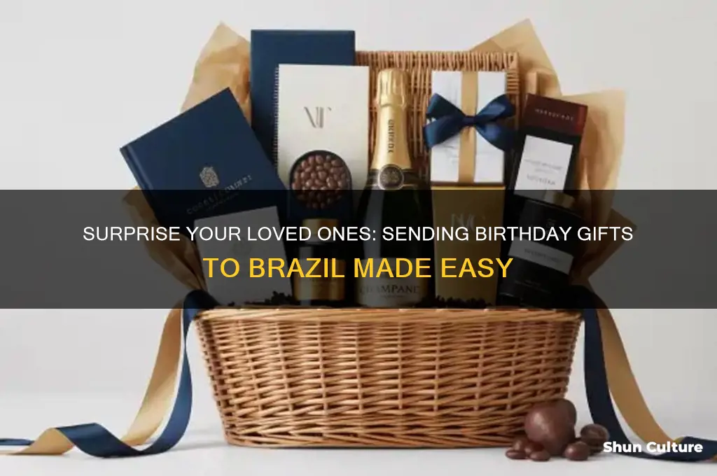 how to send a birthday gift to someone in brazil