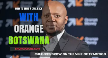 How to Send a Callback with Orange Botswana: A Simple Guide