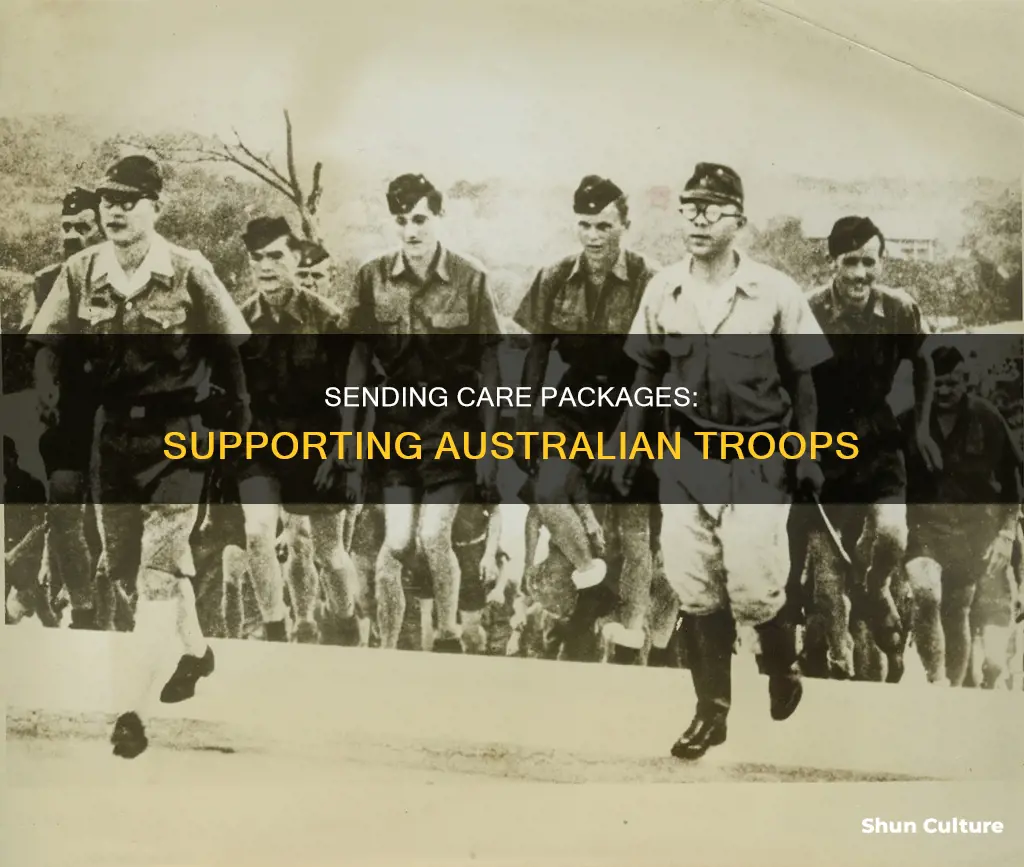 how to send a care package to australian troops