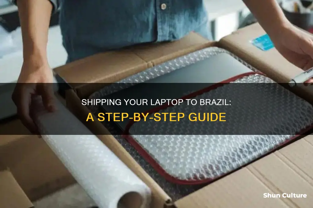 how to send a laptop to brazil