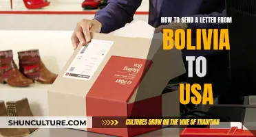 Sending Mail Overseas: Bolivia to USA