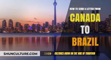 Mailing Made Easy: Sending Letters from Canada to Brazil