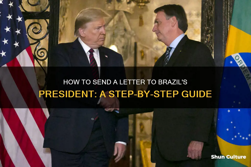 how to send a letter to the president of brazil