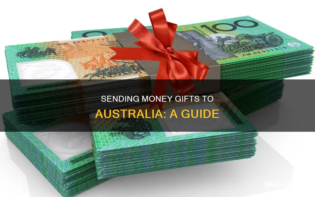 how to send a money gift to australia