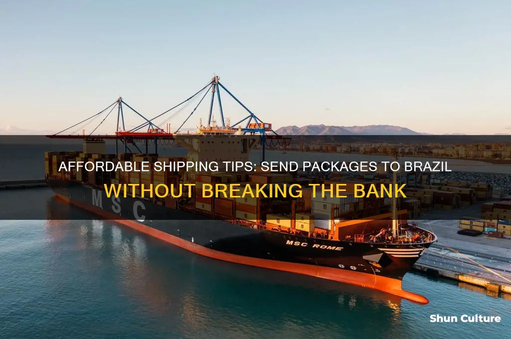 how to send a package to brazil cheap