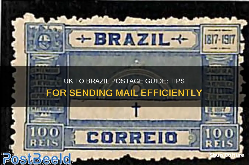 how to send a postage to brazil uk