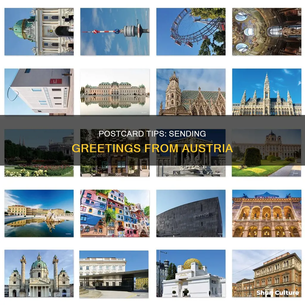 how to send a postcard from austria