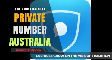 Conceal Your Number While Texting in Australia
