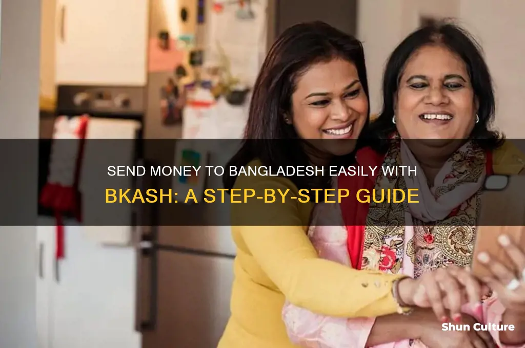 how to send bkash money to bangladesh