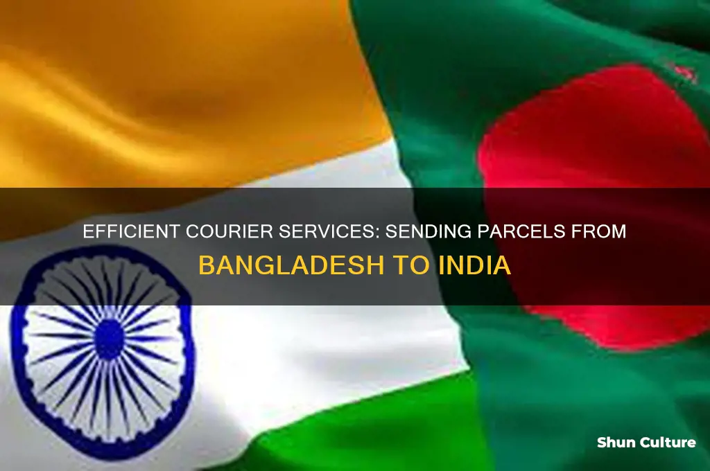 how to send courier from bangladesh to india