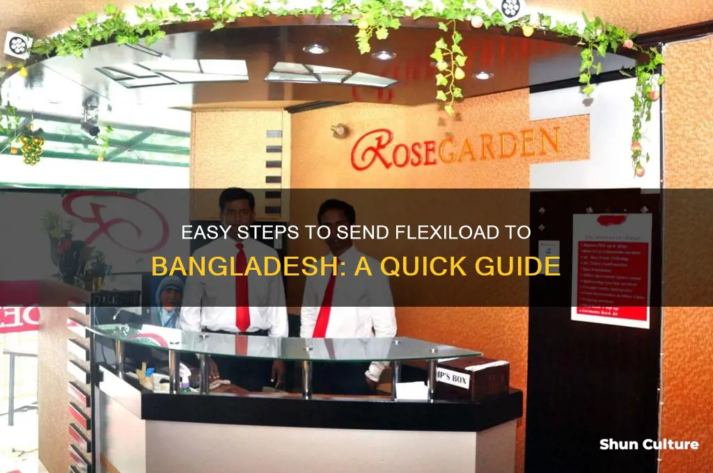 how to send flexiload to bangladesh