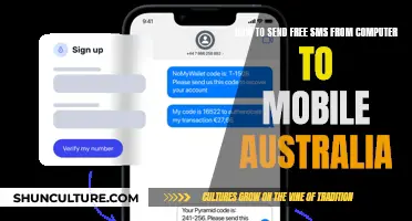 Free SMS from Computer to Mobile: Australia Edition
