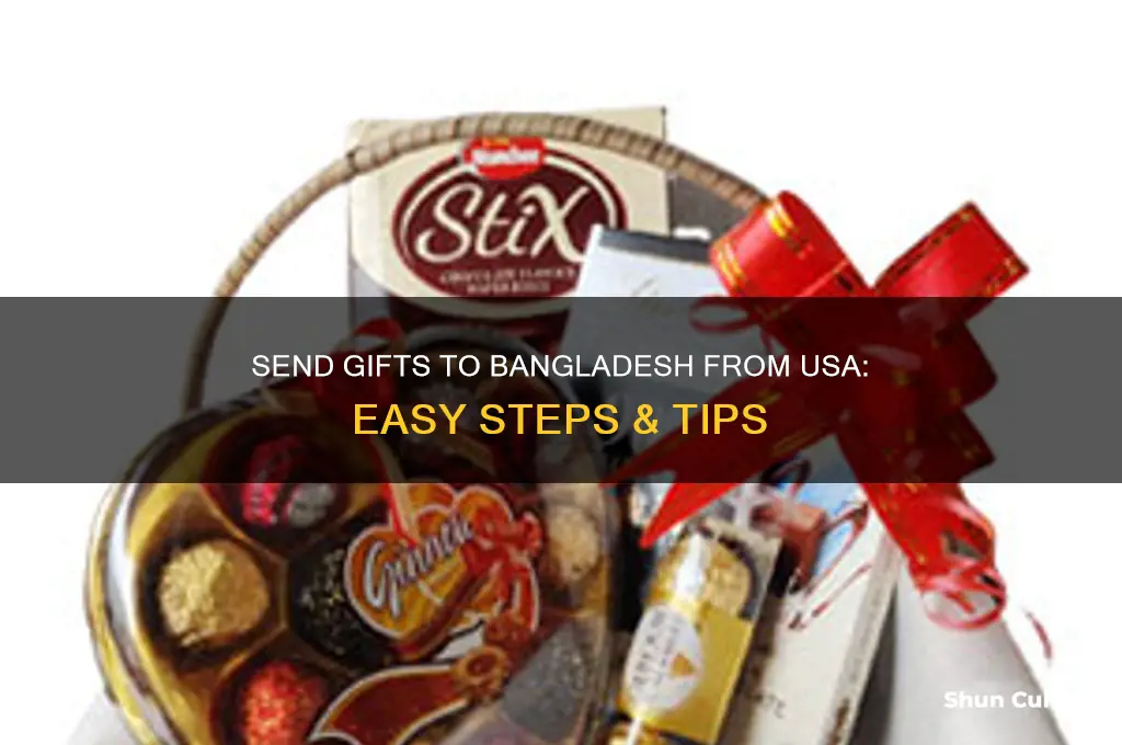 how to send gifts to bangladesh from usa