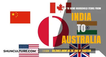 Shipping Household Goods: India to Australia