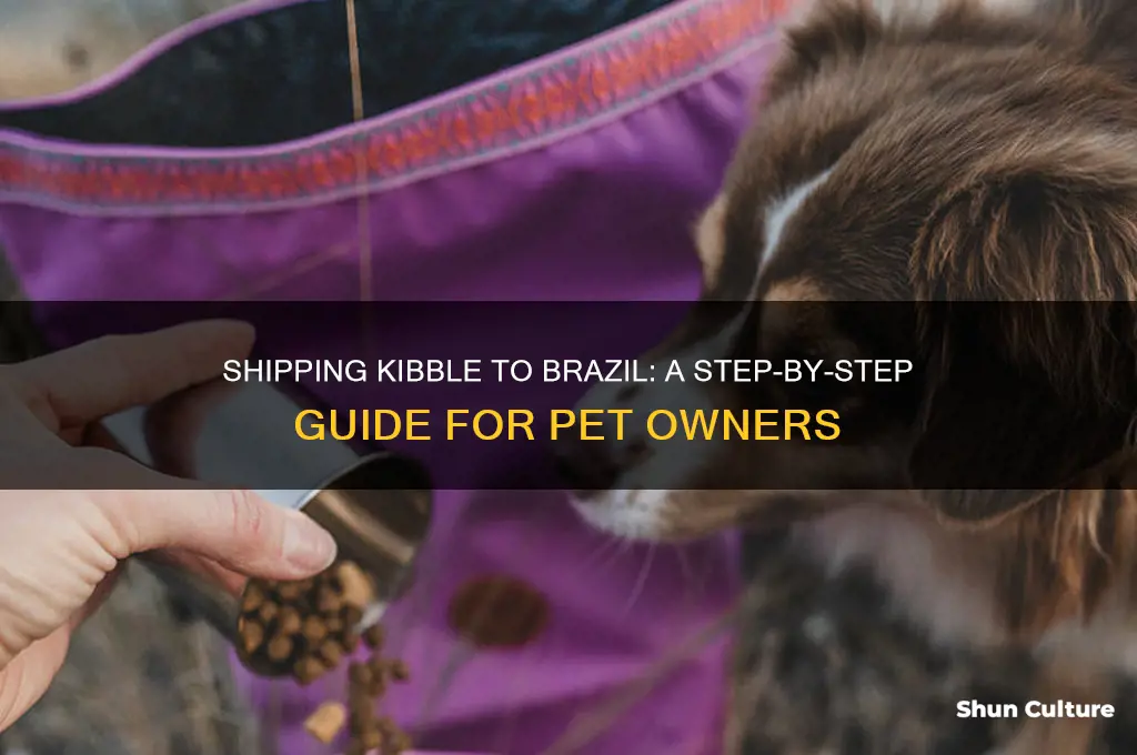 how to send kibble to brazil